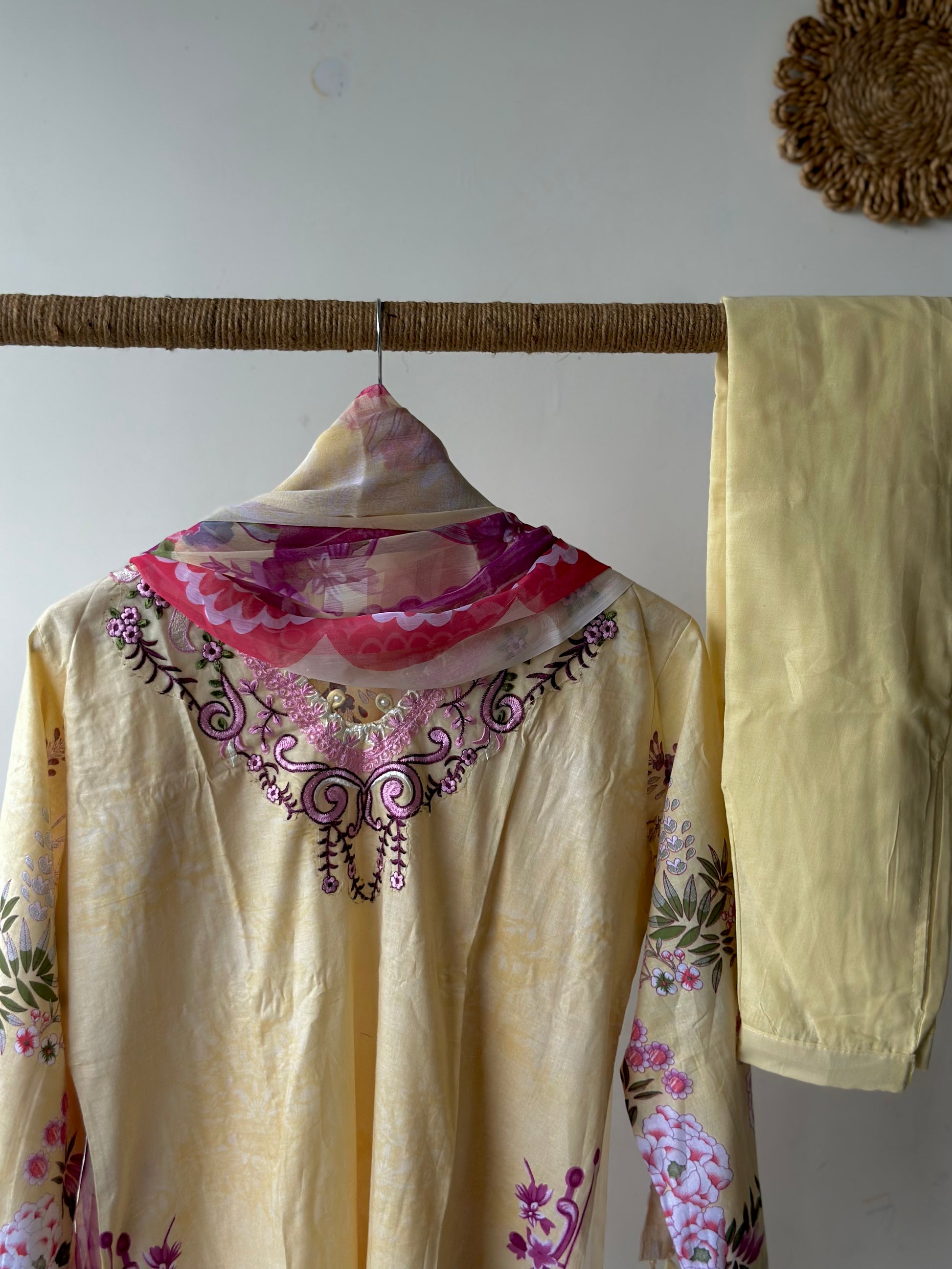 COTTON STITCHED SUIT