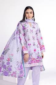 KHAADI EMBROIDERED UNSTITCHED