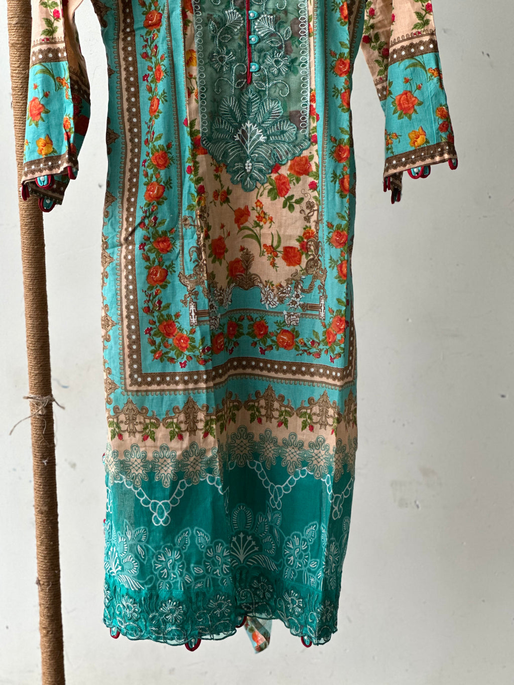 Cotton stitched 3 pc suit