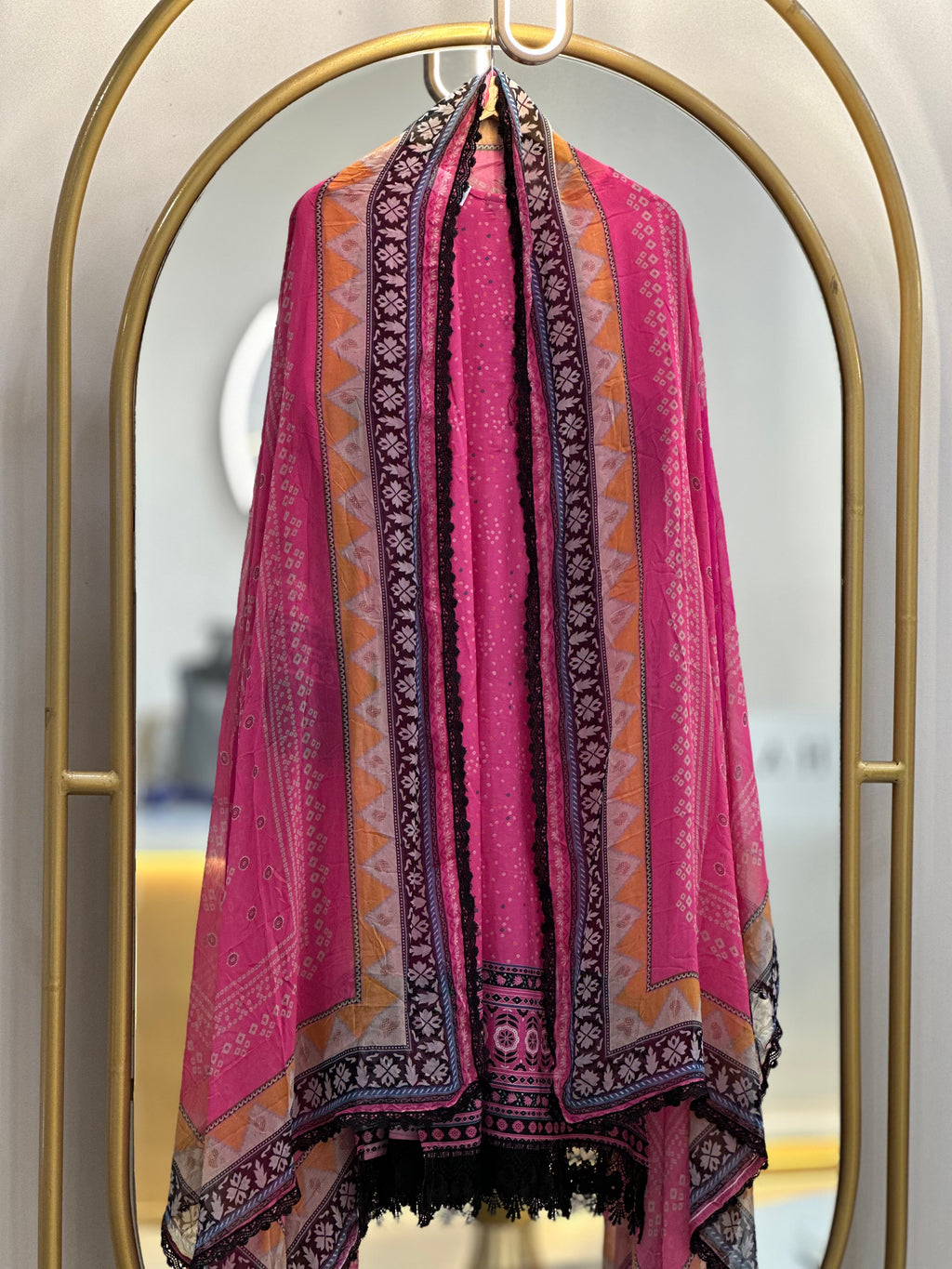 Stitched Lawn suit