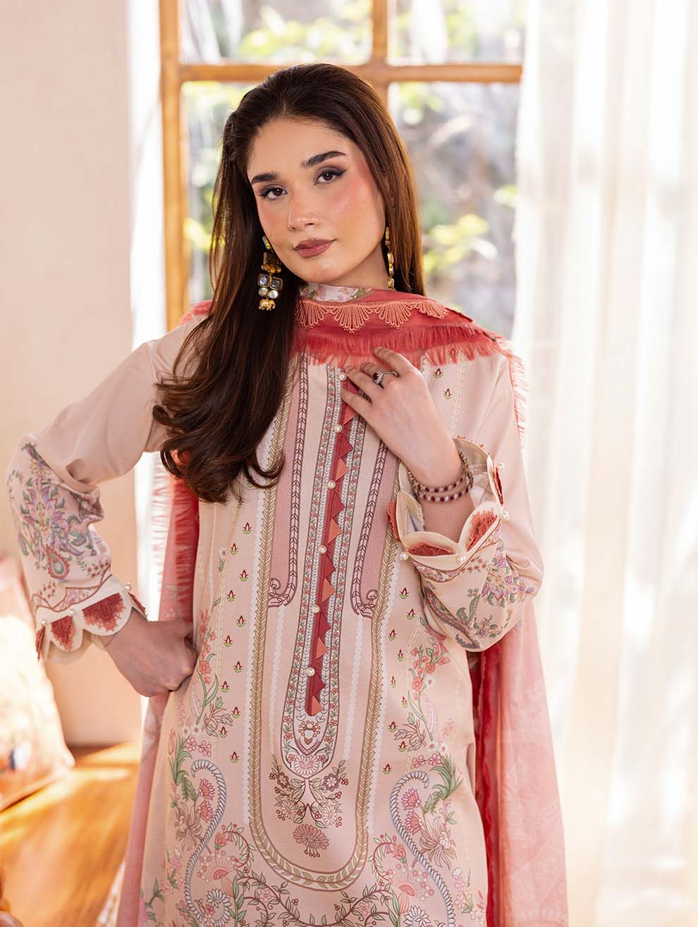 JADE URBANE Digital Printed Lawn -Unstitched