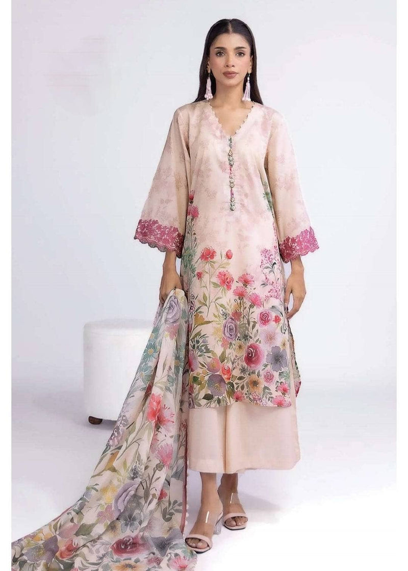 KHAADI EMBROIDERED STITCHED