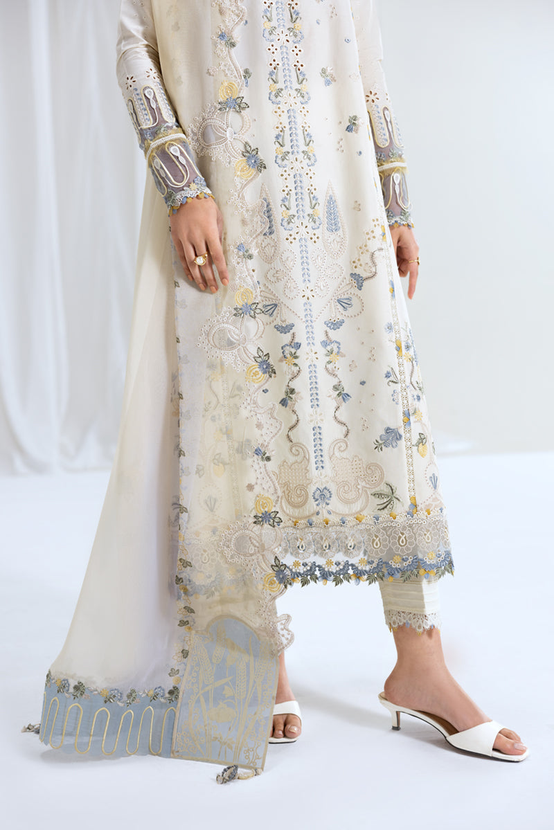 Qalamkar Luxury Lawn Suit