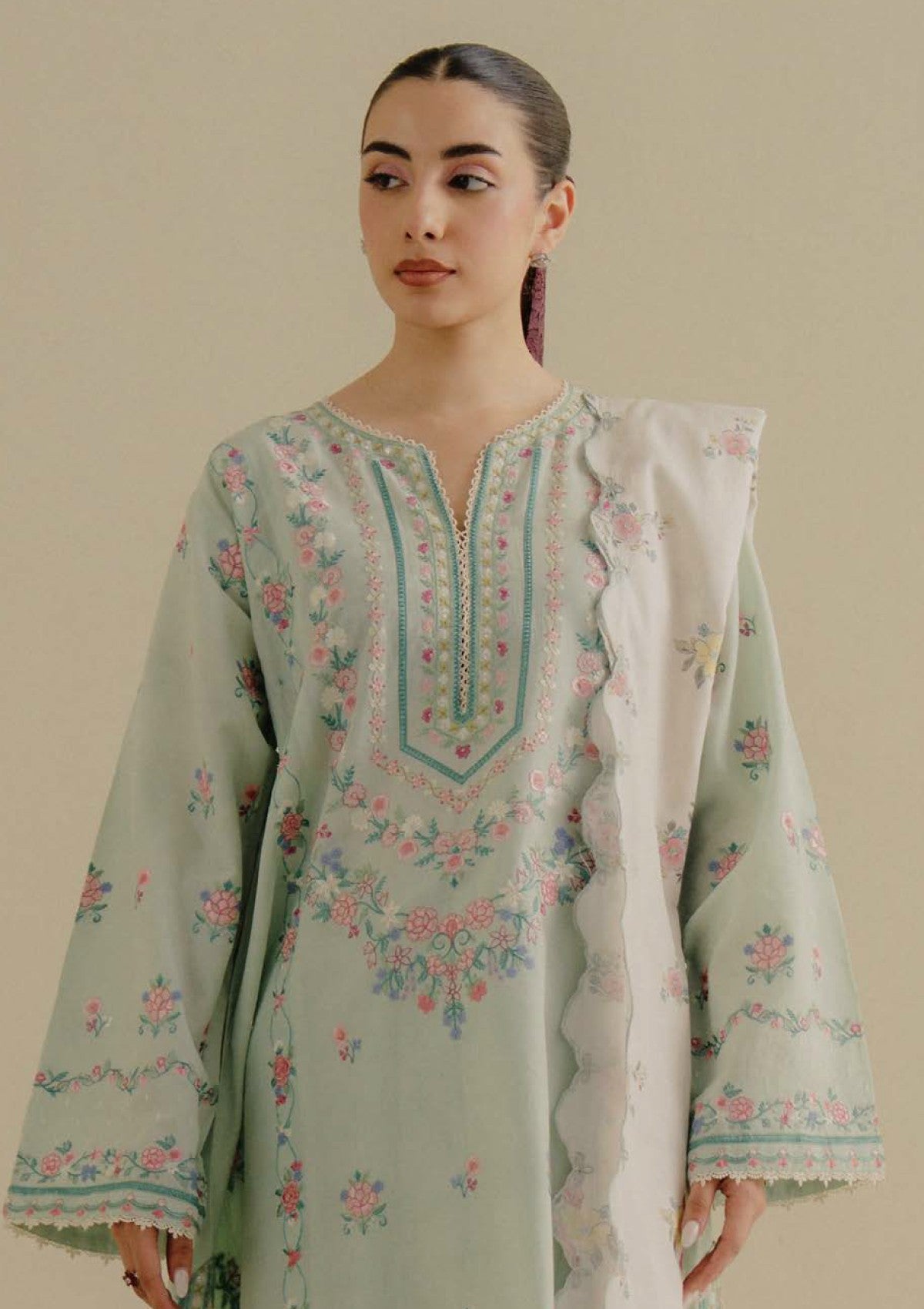 Coco Lawn Drop II by Zara Shahjahan