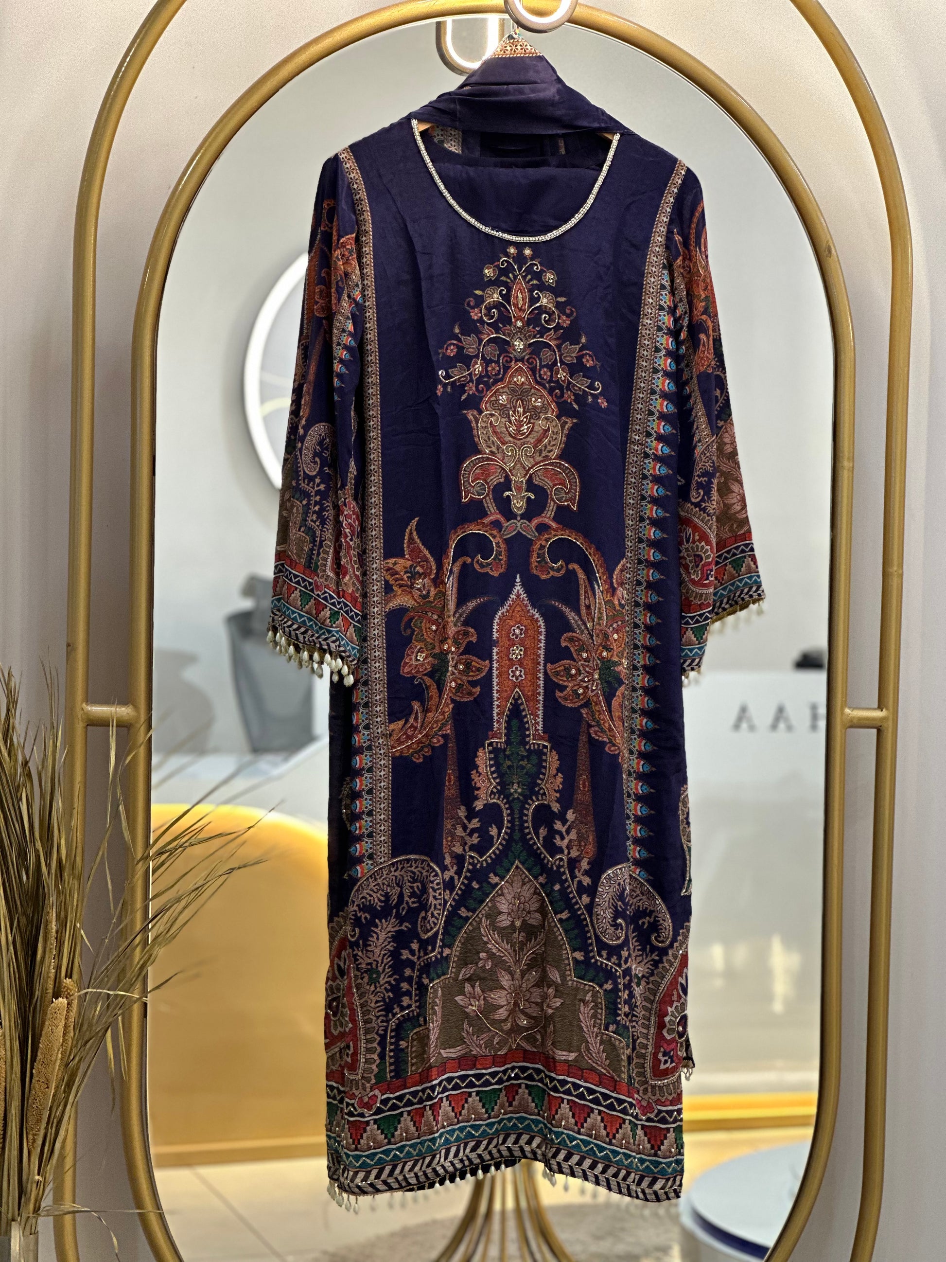 Crepe Silk Stitched Collection