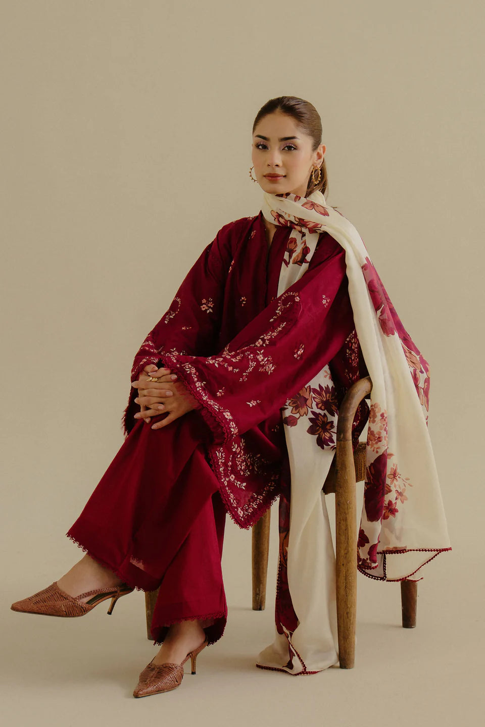 COCO Embroidered Lawn BY ZARA SHAHJAHAN