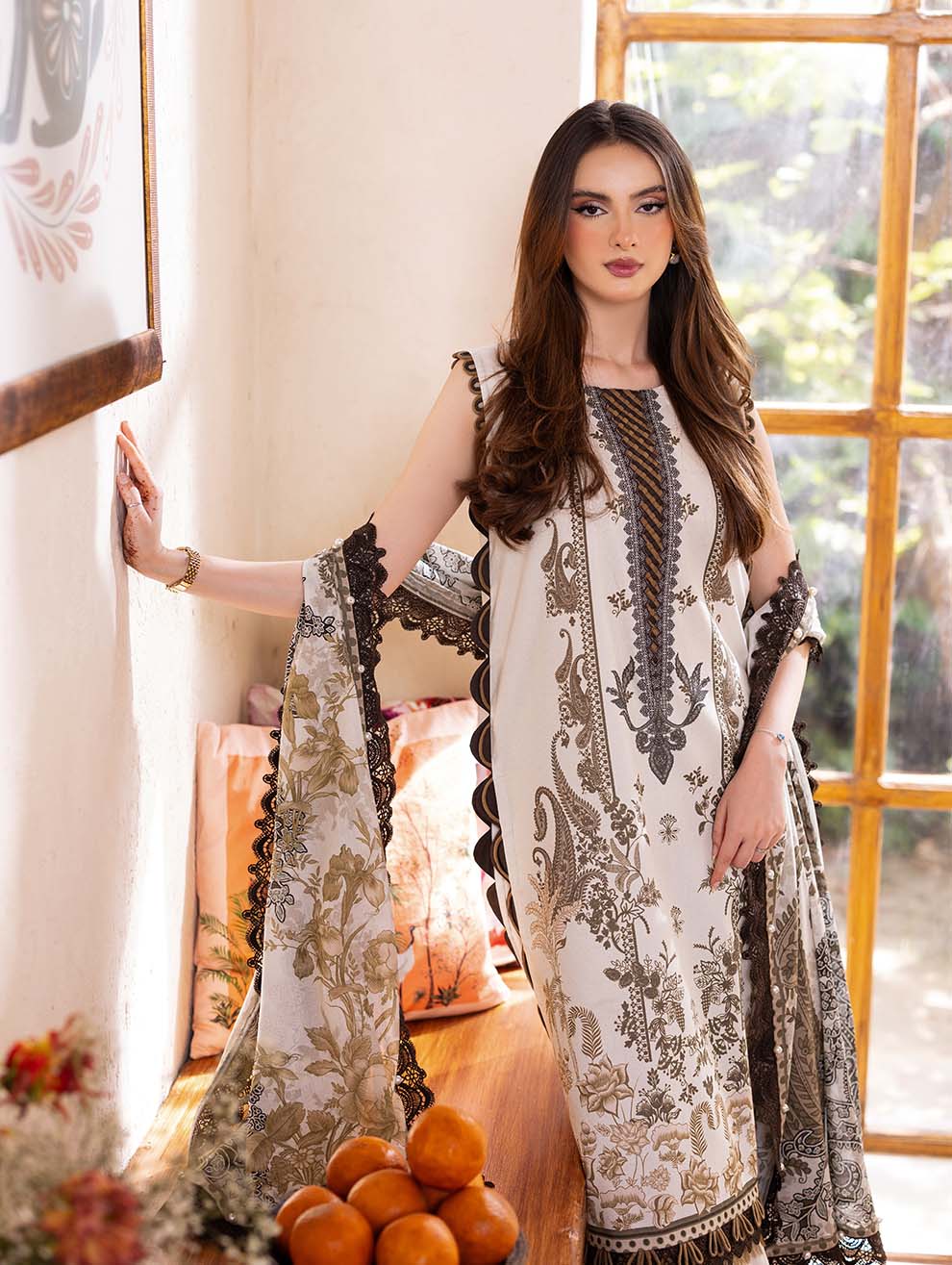 JADE URBANE Digital Printed Lawn -Unstitched