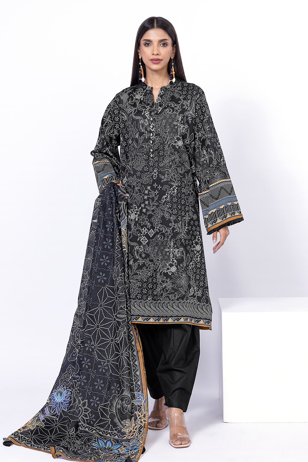 KHAADI Printed Unstitched