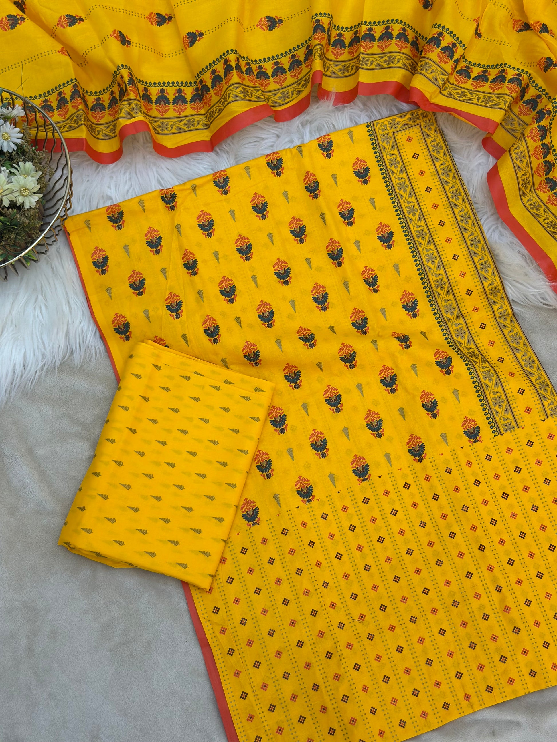 Binsaeed Printed Unstitched