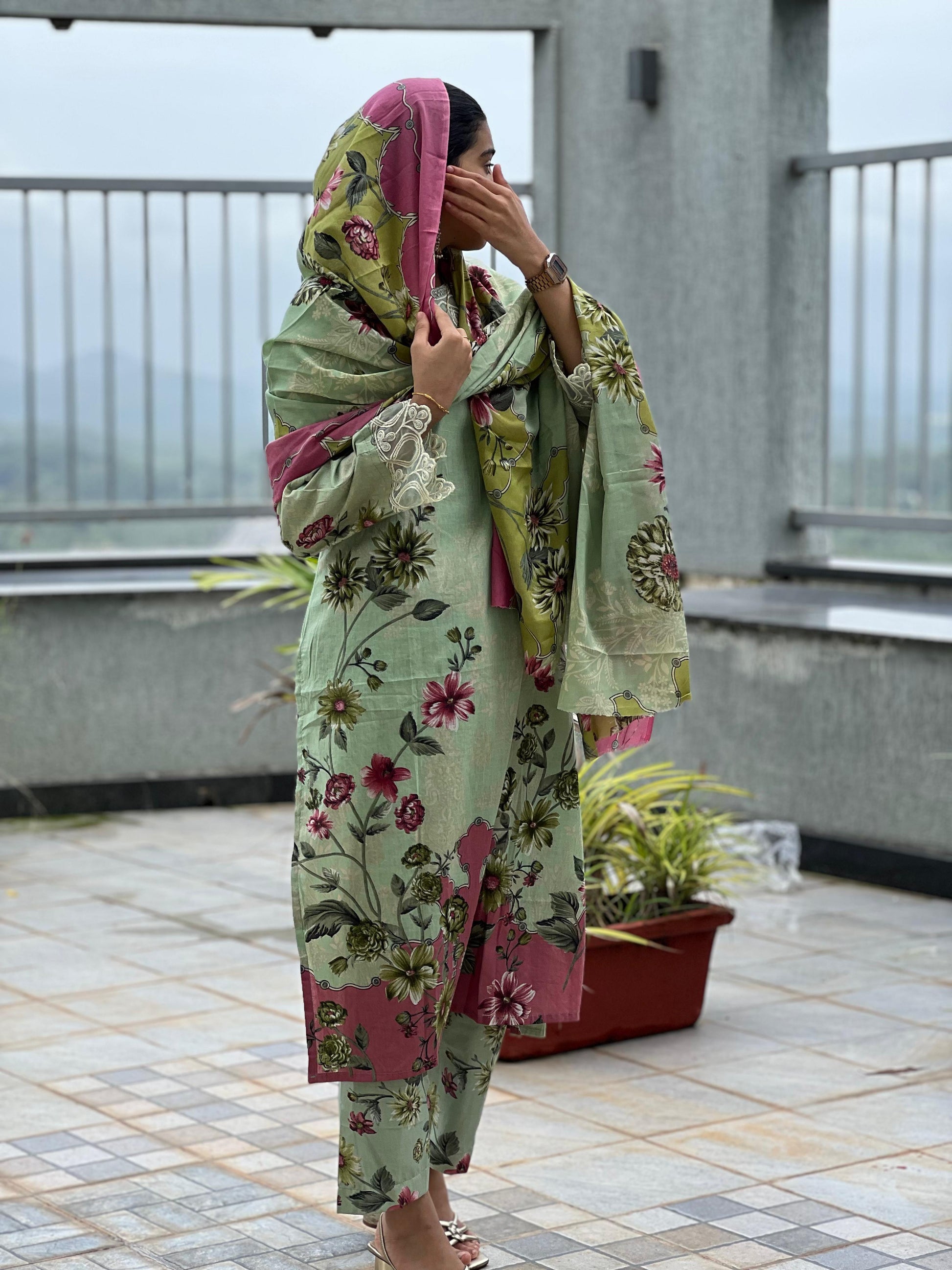 Cotton Stitched Suit
