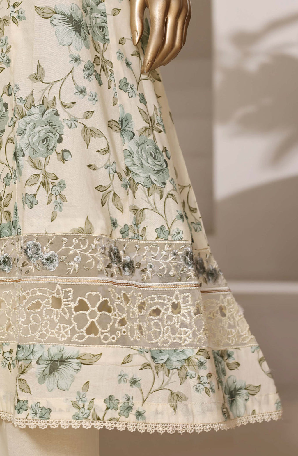 Sadabahar Flared Stitched Suit