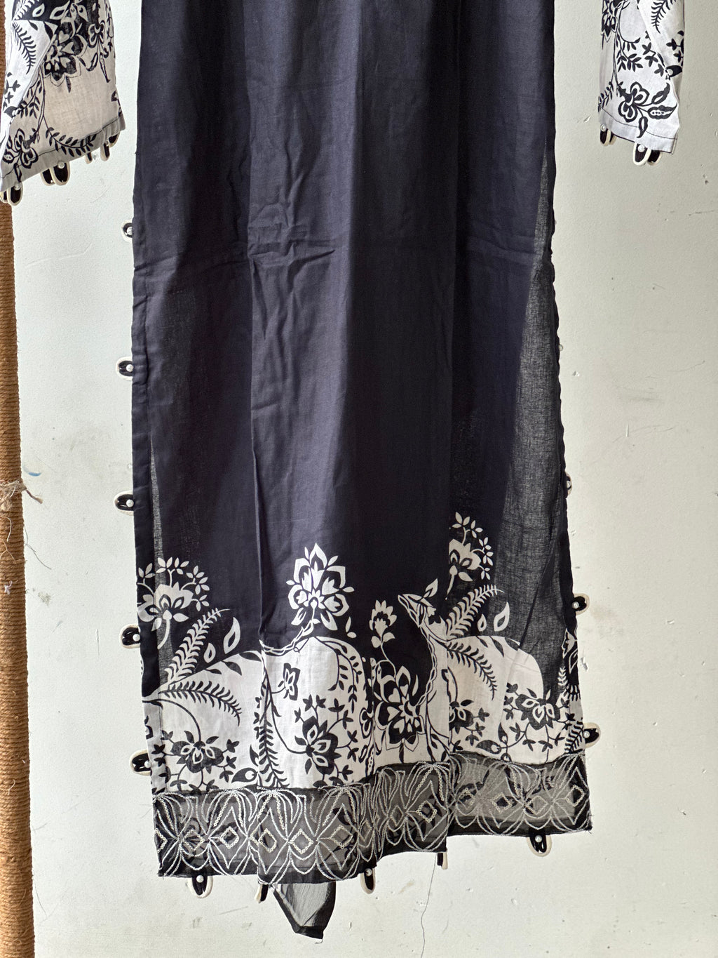 Cotton stitched 3 pc suit