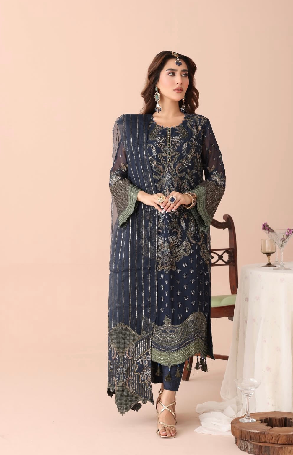 Party wear- Bala Tawakkal Stitched