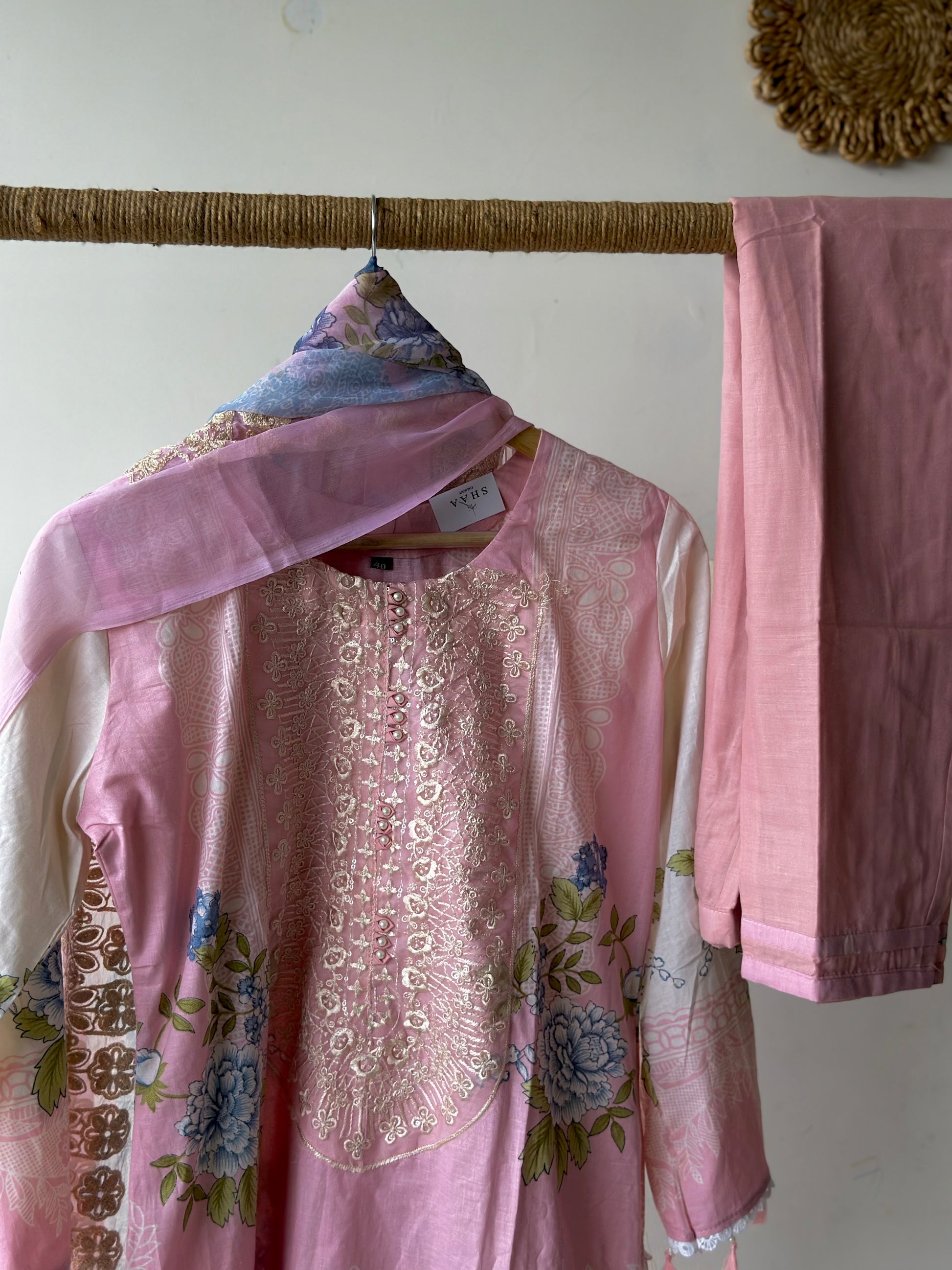 COTTON STITCHED SUIT