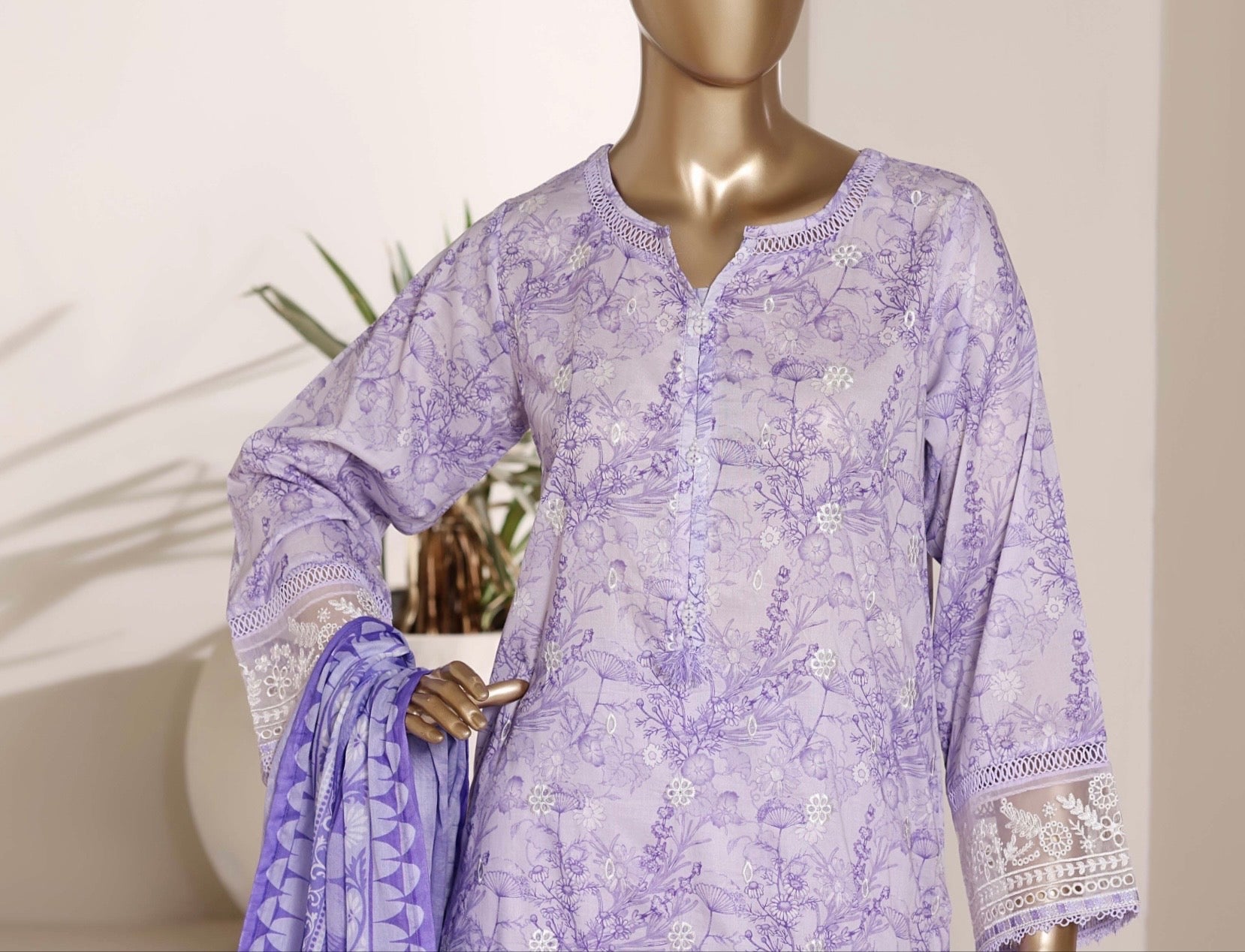 Sadabahar Embroidered Lawn