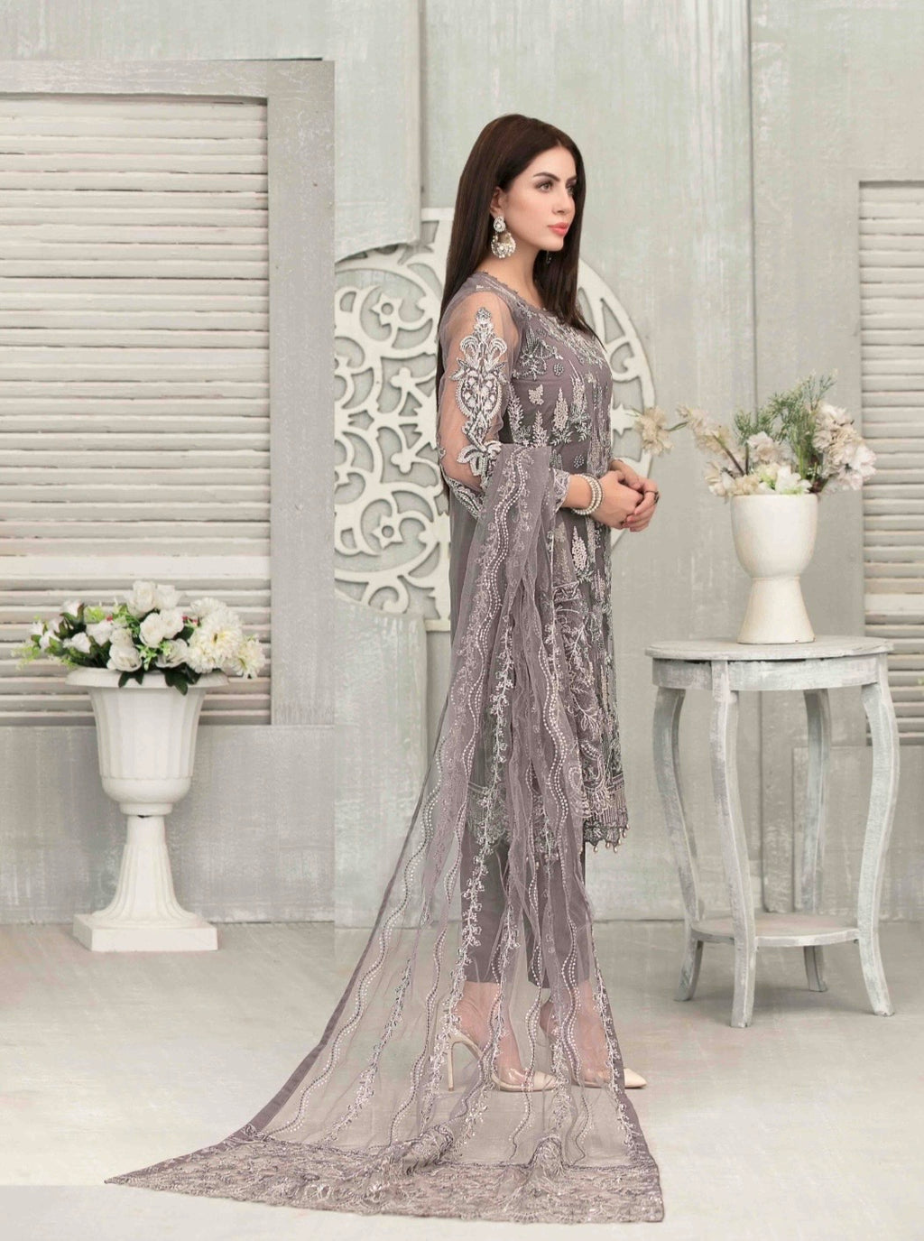 NOOR TAWAKKAL PARTY WEAR STITCHED