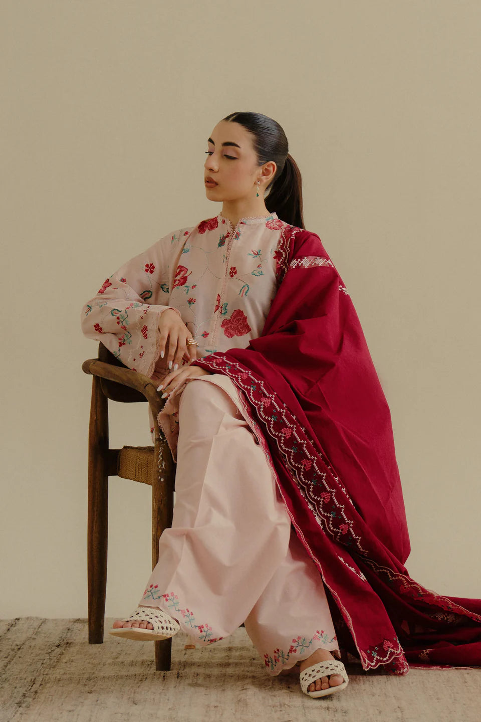 COCO Embroidered Lawn BY ZARA SHAHJAHAN