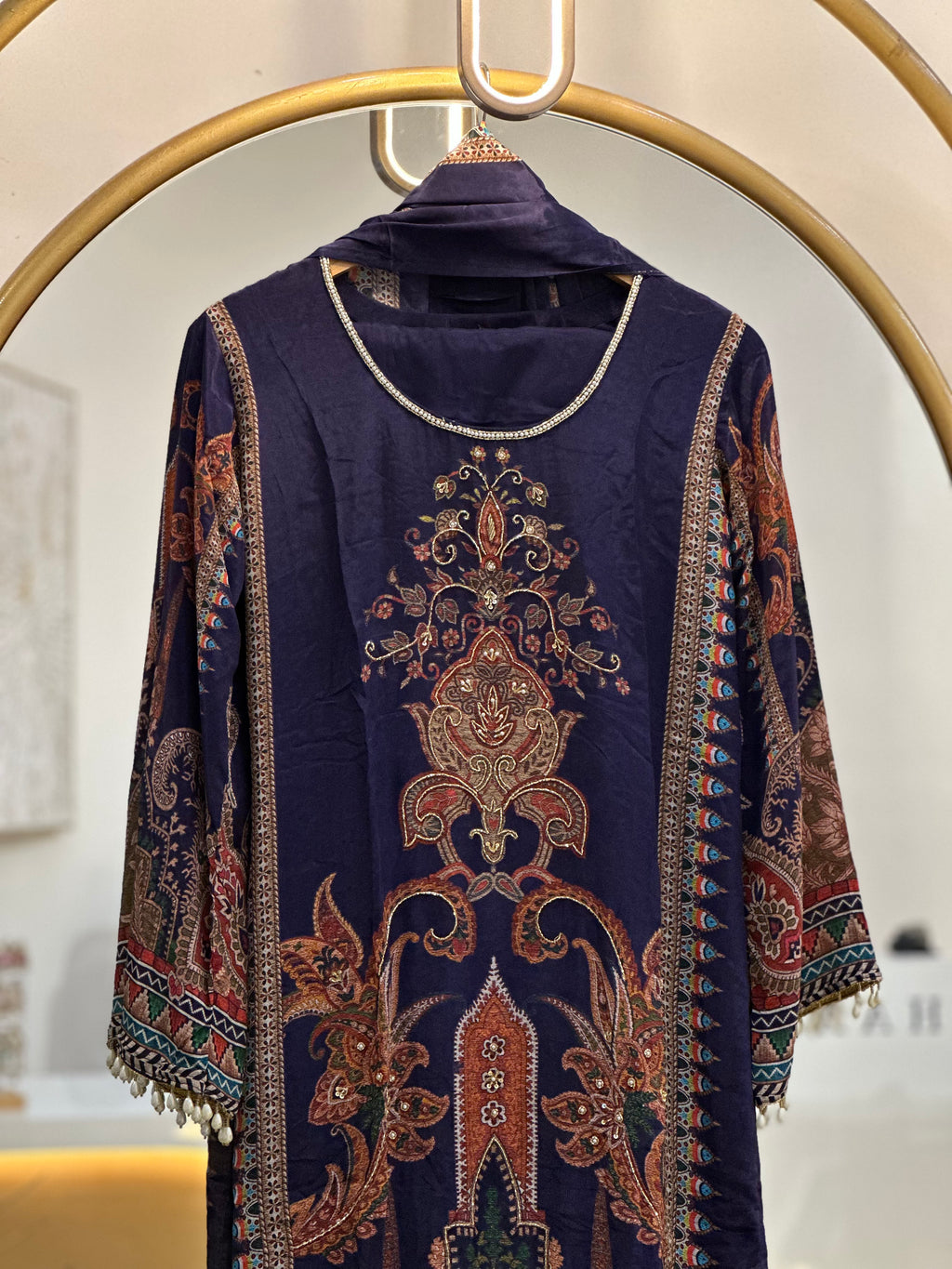 Crepe Silk Stitched Collection