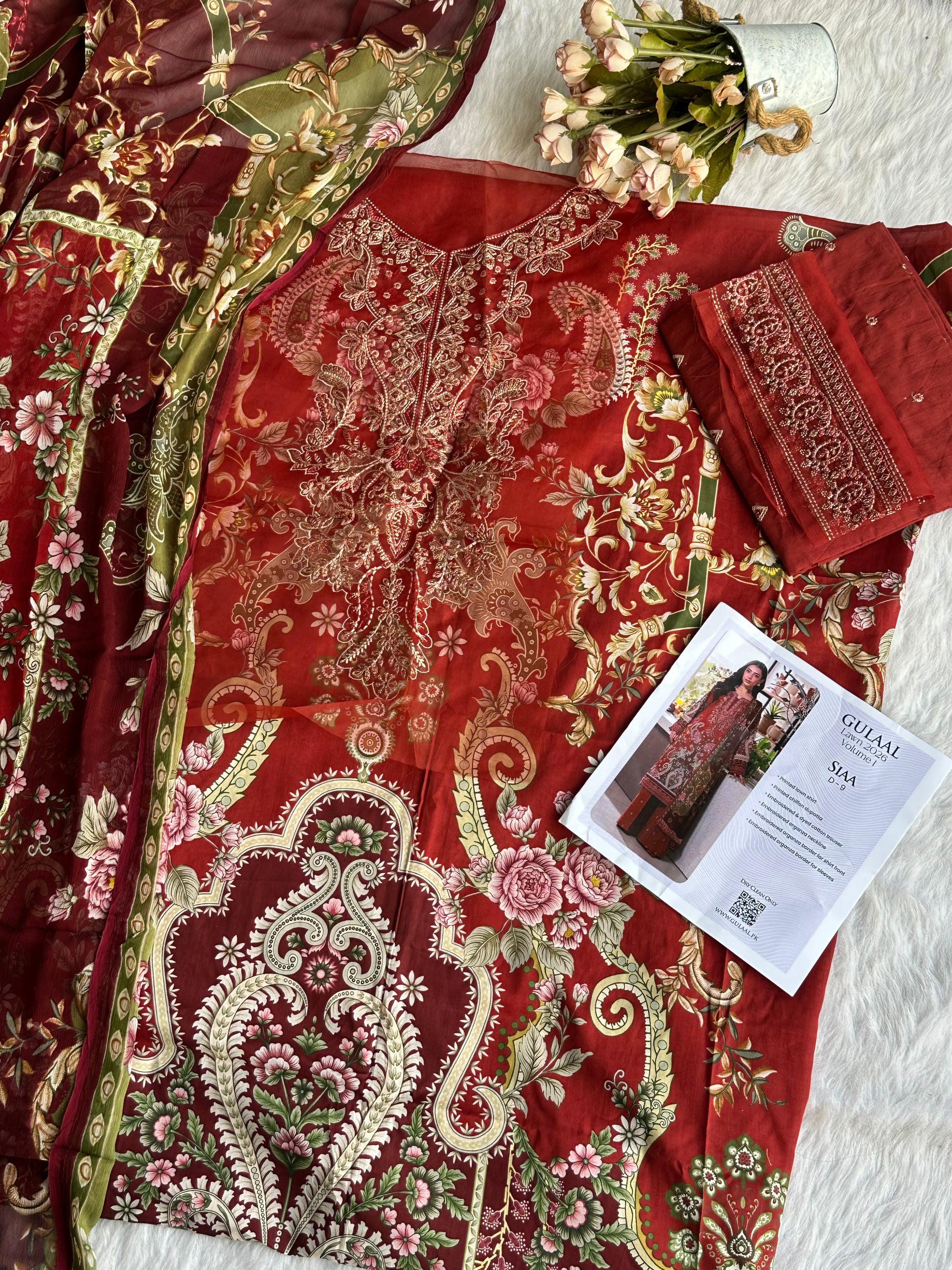 Gulaal - Delia Lawn Collection - Unstitched