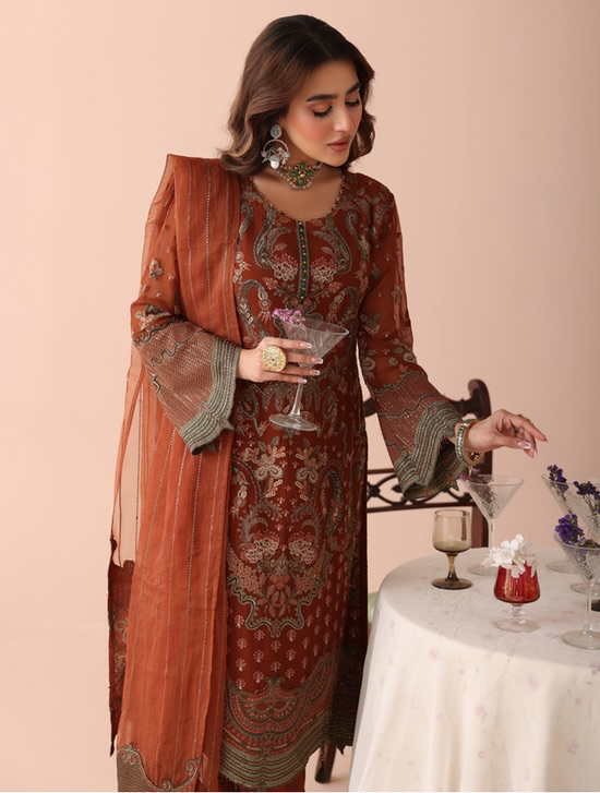 Party wear-Tawakkal Stitched