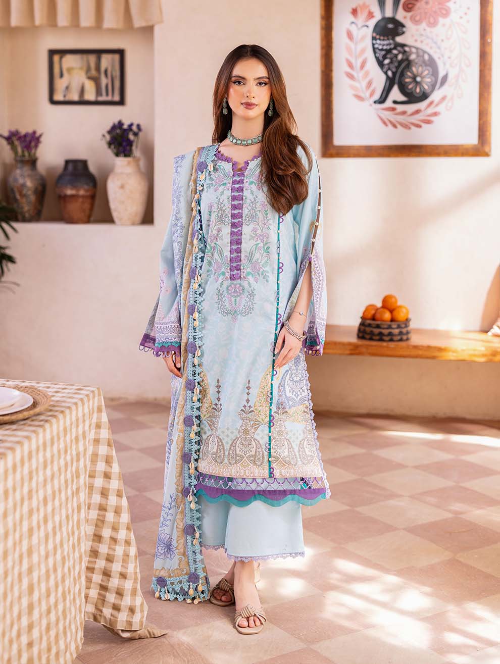 JADE URBANE Digital Printed Lawn -Unstitched