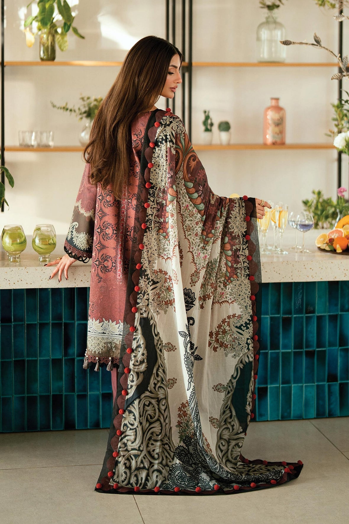 Jade Urbane Lawn Prints Unstitched