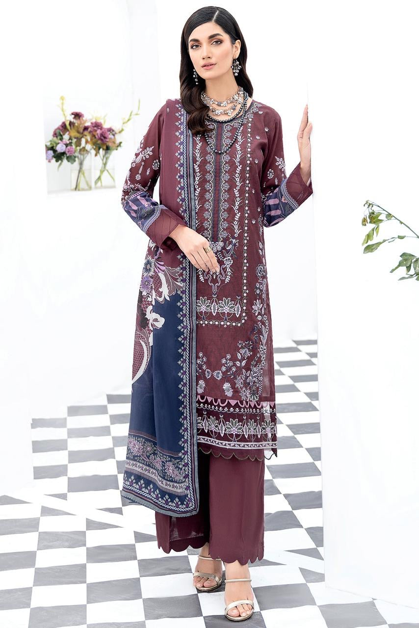 Ramsha Riwayat Embroidered Luxury Lawn