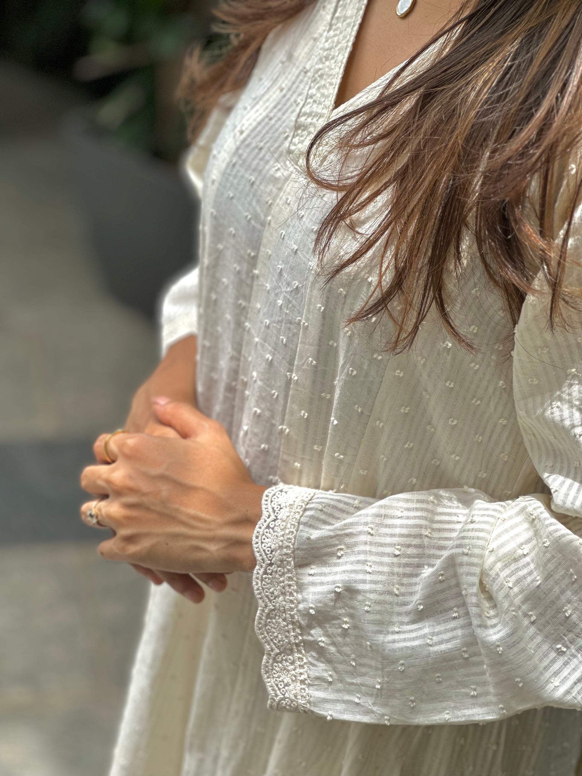 STITCHED 3 PC COTTON SUIT