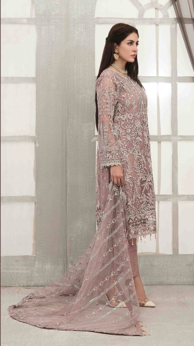 NOOR TAWAKKAL PARTY WEAR STITCHED