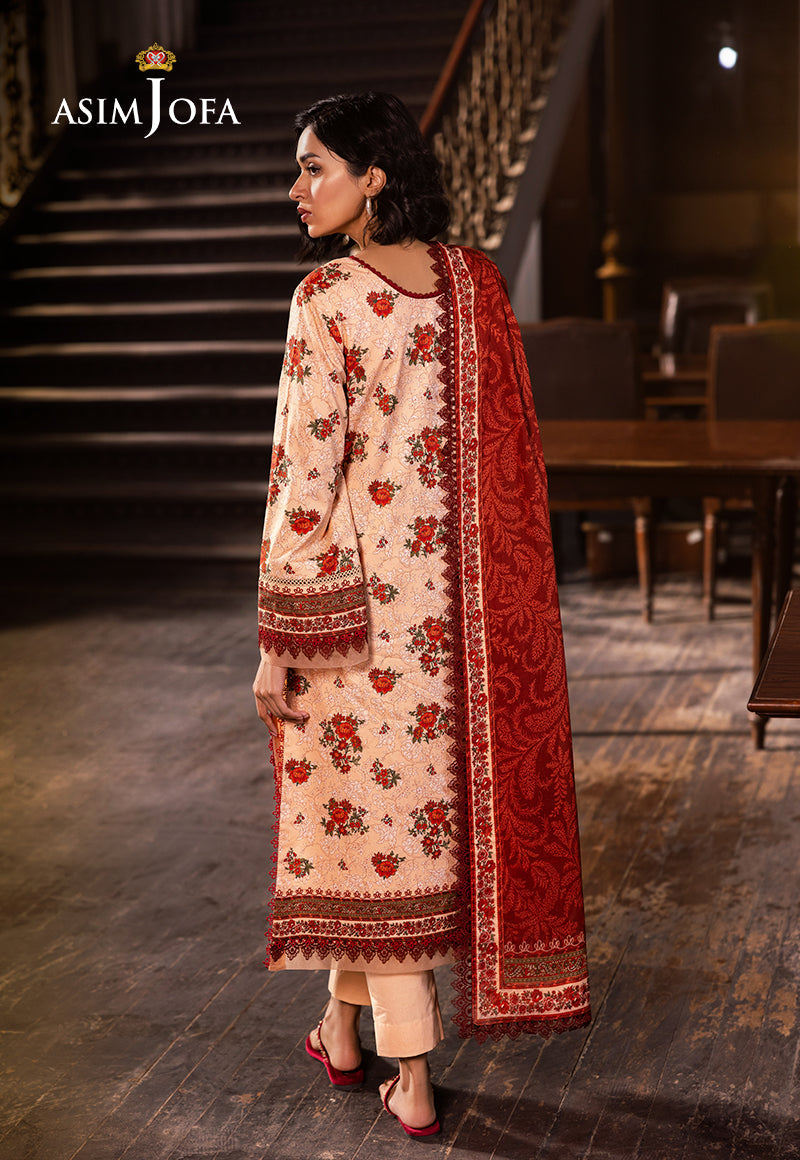 ASIM JOFA PRINTED LAWN 3 PC
