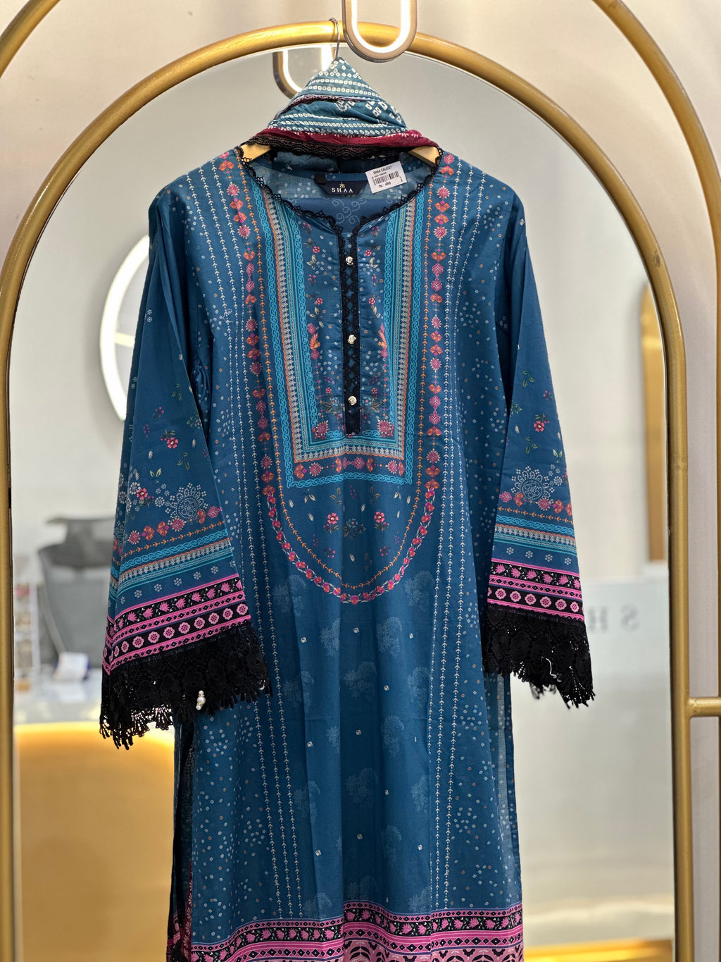 Stitched Lawn Suit