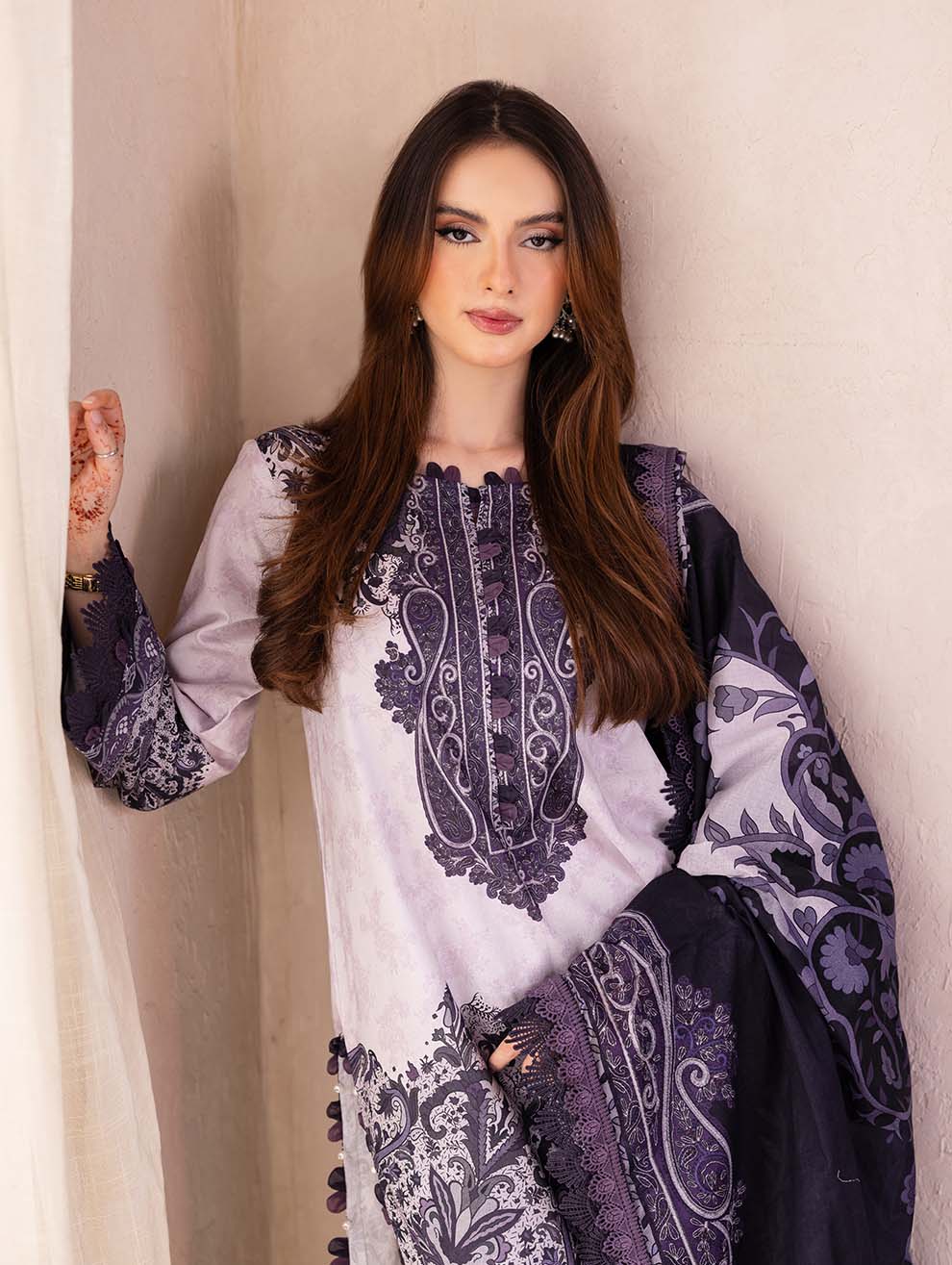 JADE URBANE Digital Printed Lawn- Unstitched