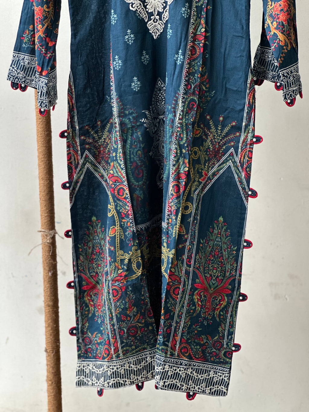 Cotton stitched 3 pc suit