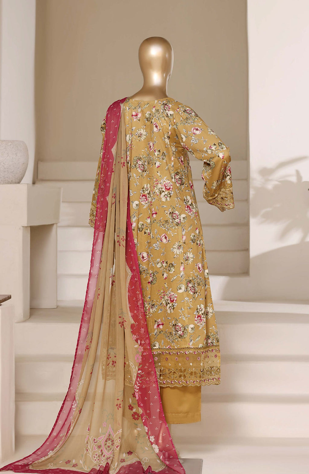 Sadabahar Flared Stitched Suit