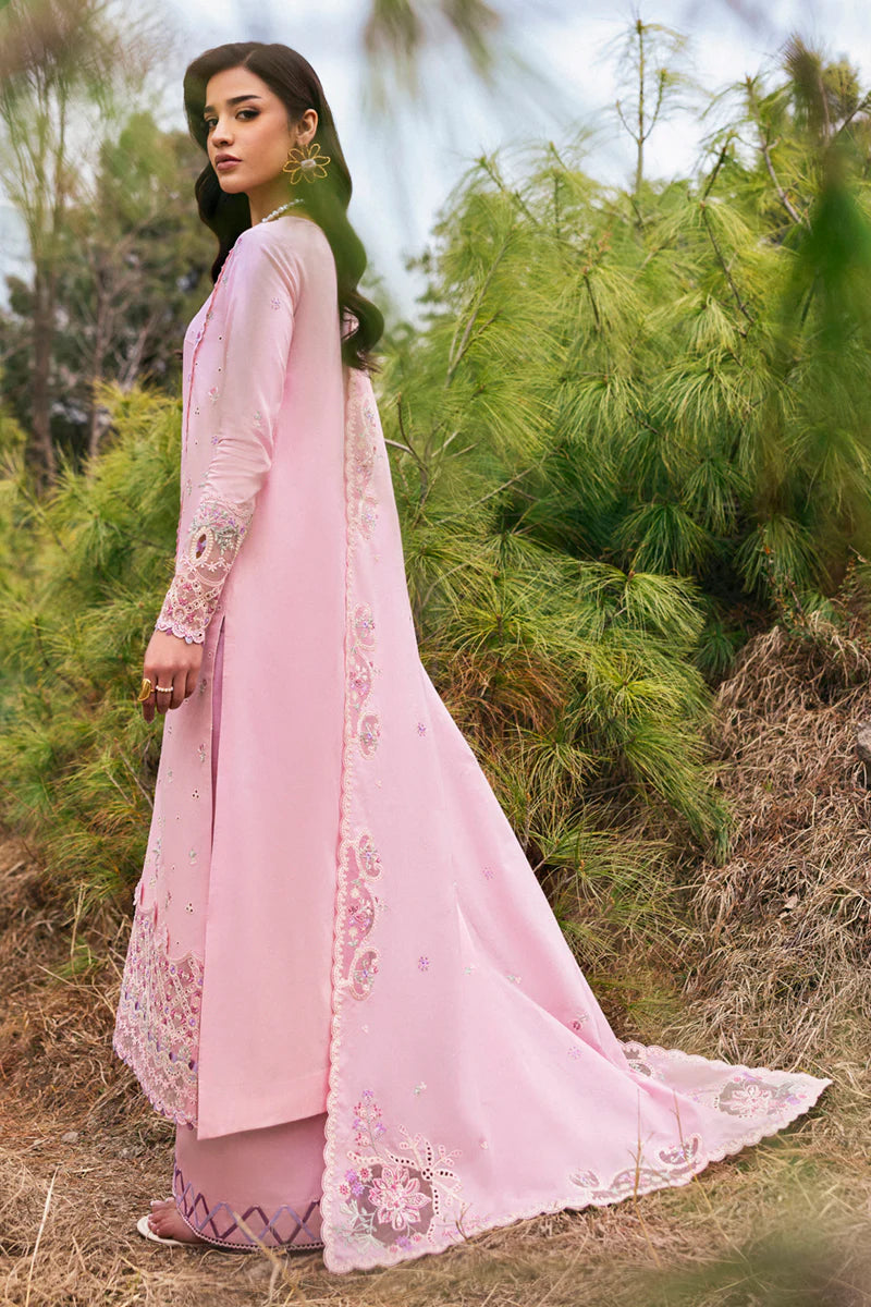 Qalamkar Qlinekari Lawn- Unstitched