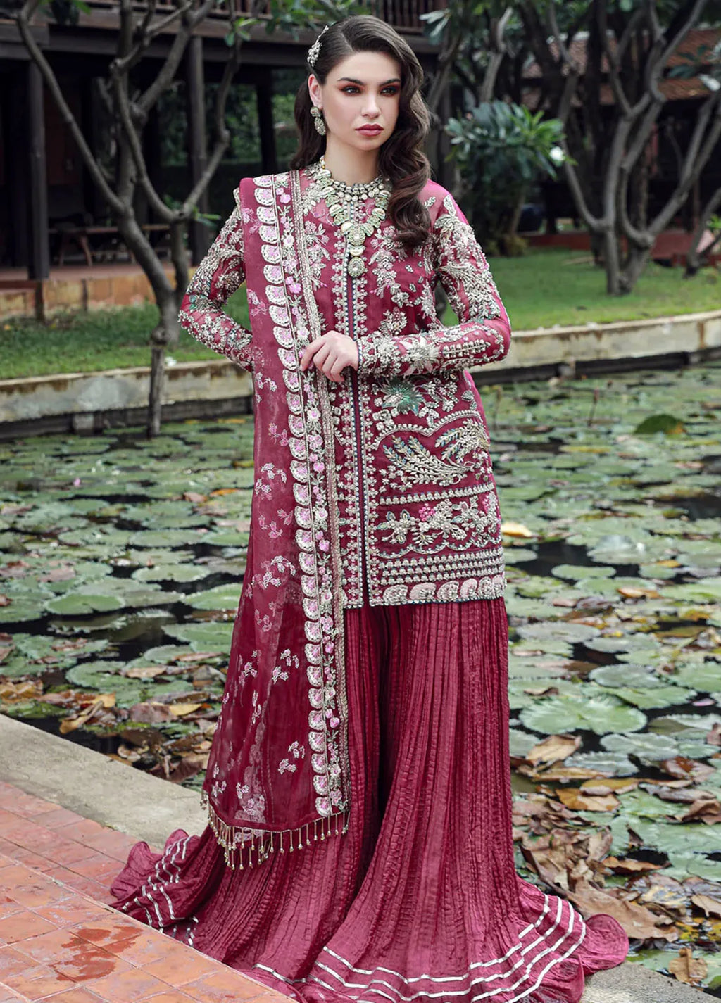 Ermina By Ezra Embroidered Net Suit Unstitched 3 Piece