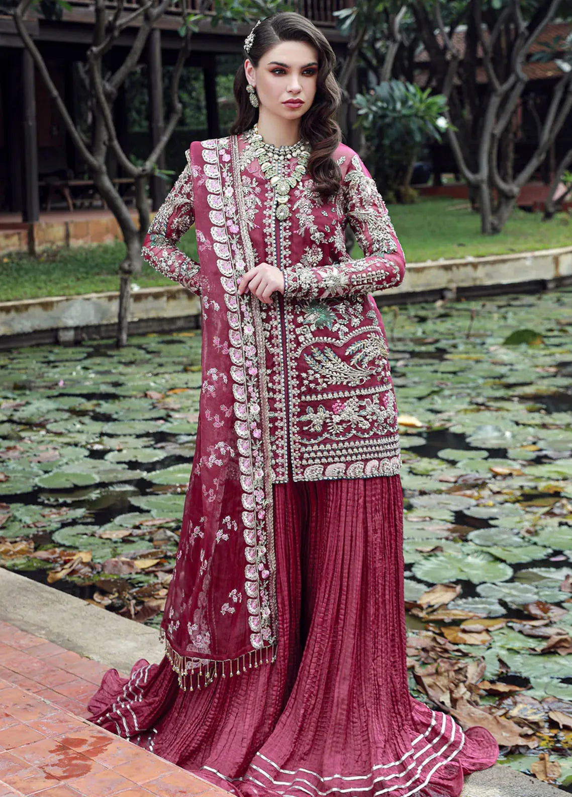 Ermina By Ezra Embroidered Net Suit Unstitched 3 Piece