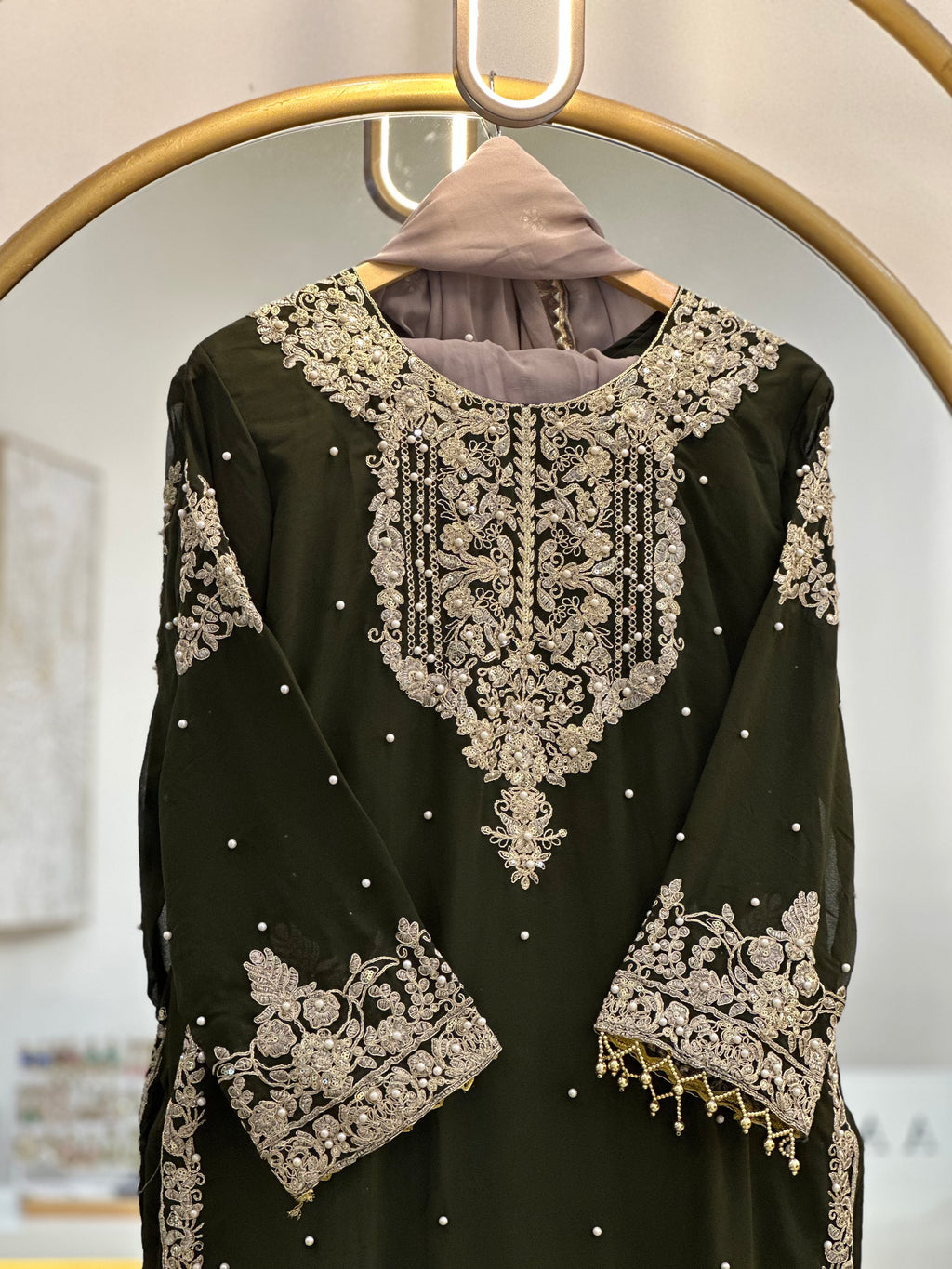 Georgette Partyweat Stitched
