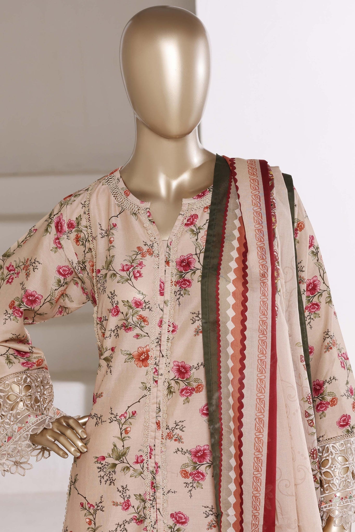 Sadabahar Stitched Lawn Suit