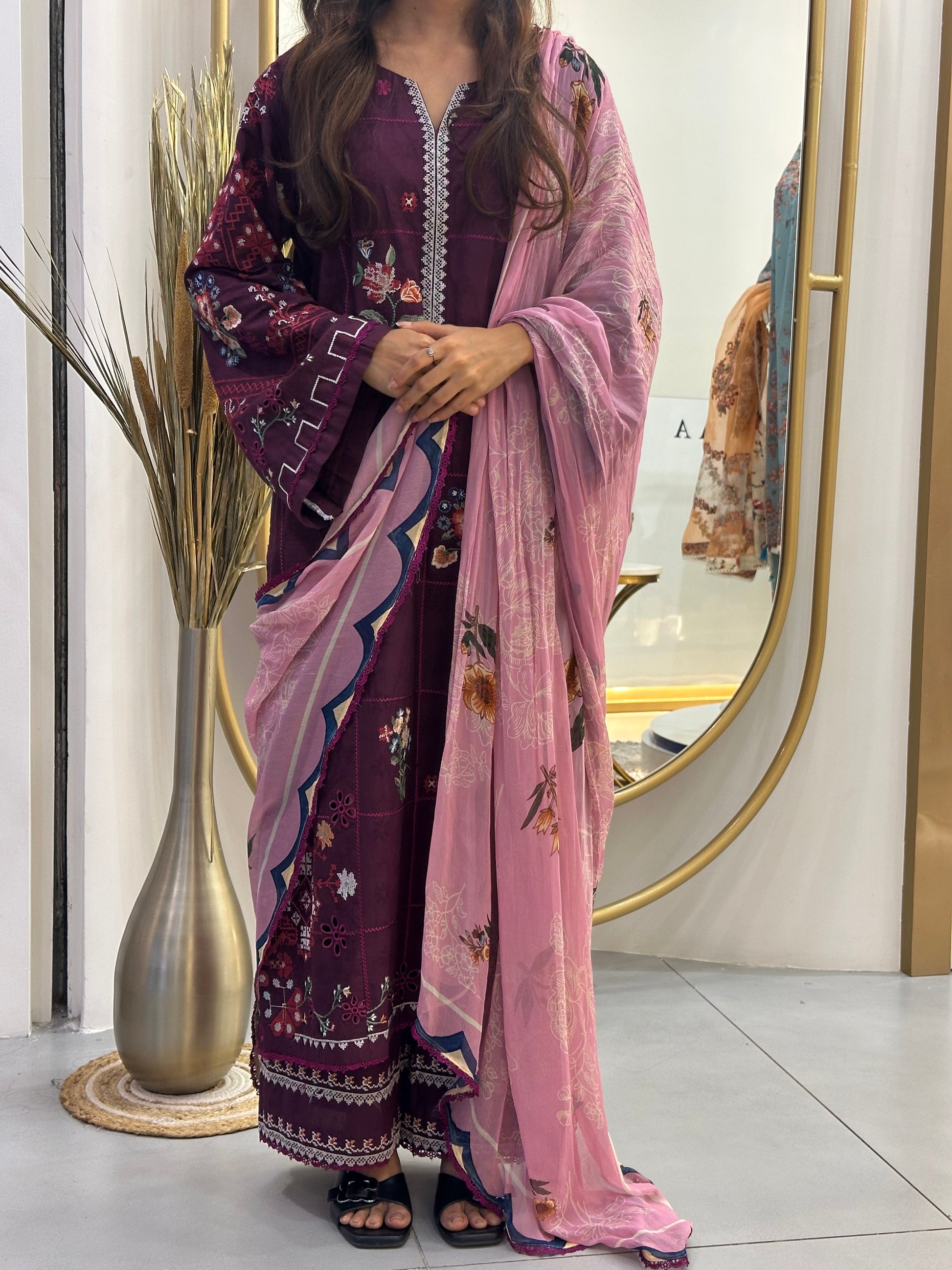 COCO Embroidered Lawn BY ZARA SHAHJAHAN