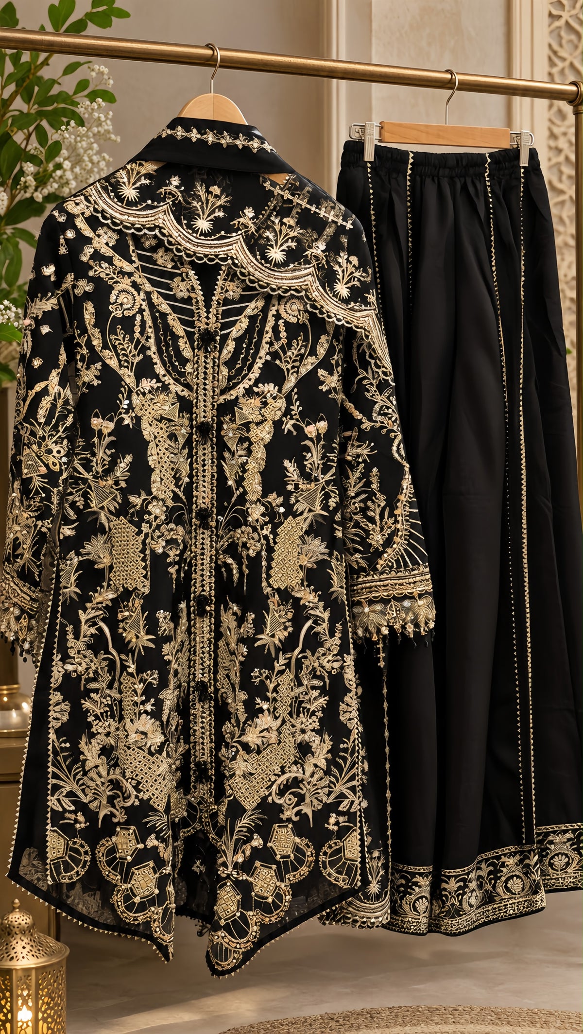 Premium Pakistani Heavy Partywear Stitched Suit