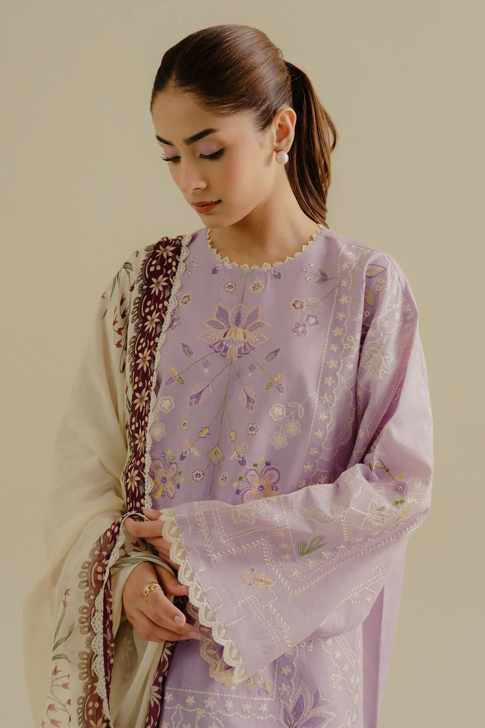 COCO Embroidered Lawn BY ZARA SHAHJAHAN