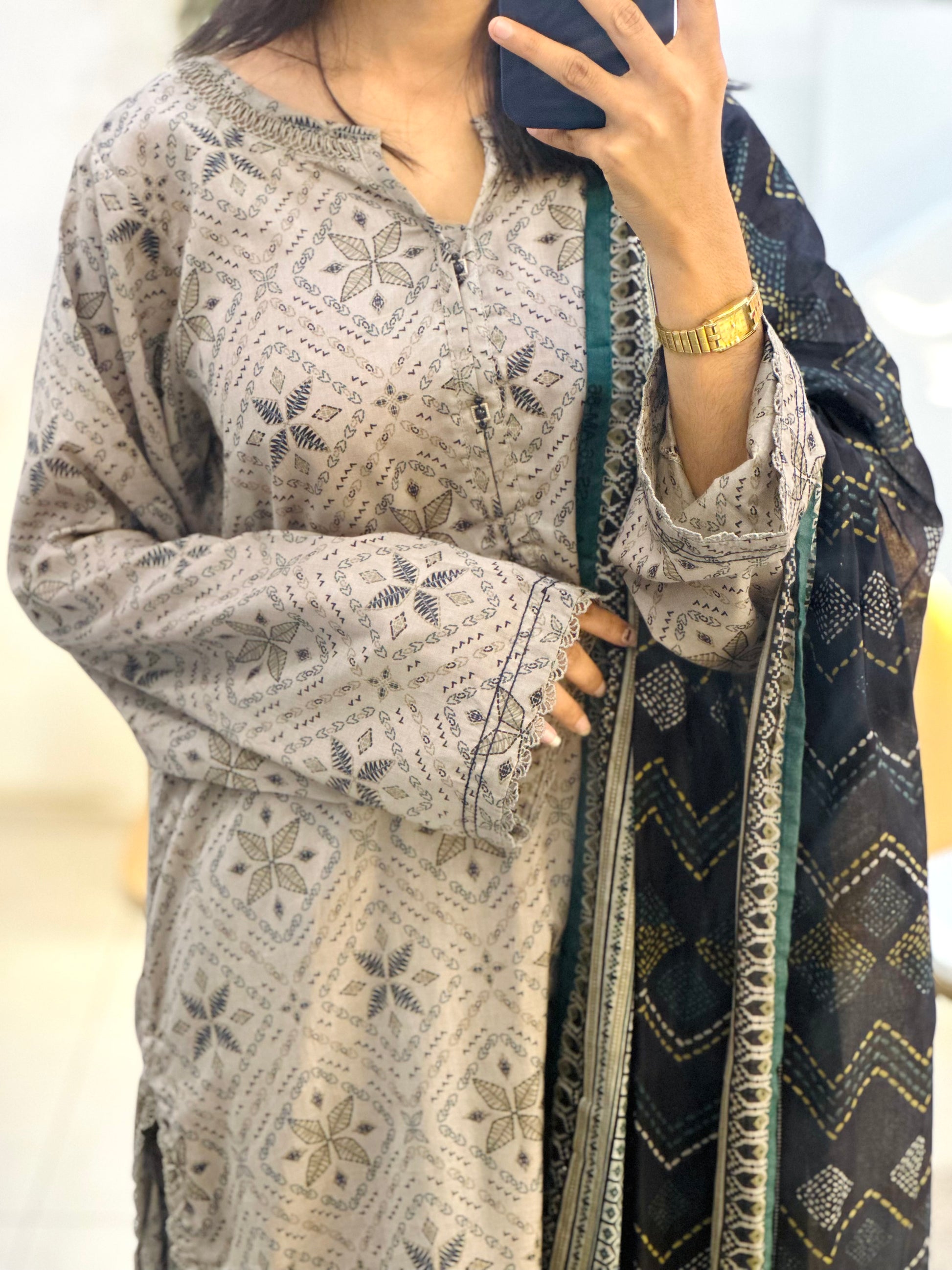 Sadabahar Printed Lawn