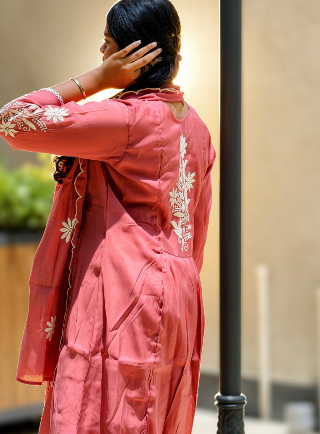 Embroidered Stitched Suit