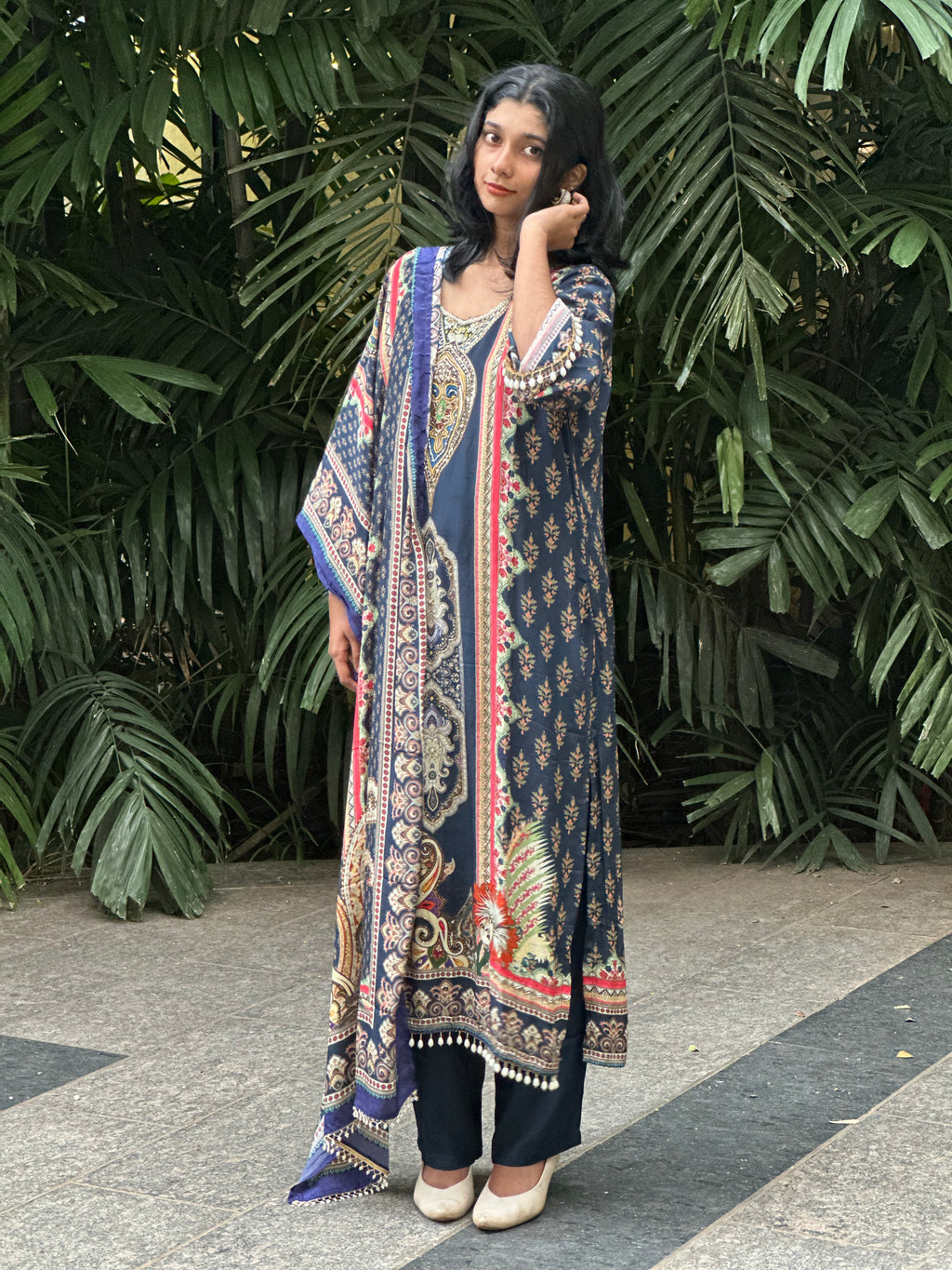 Crepe Silk Stitched Collection