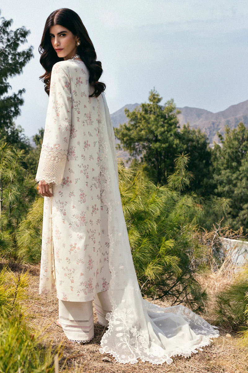 Qalamkar Qlinekari Lawn- Unstitched