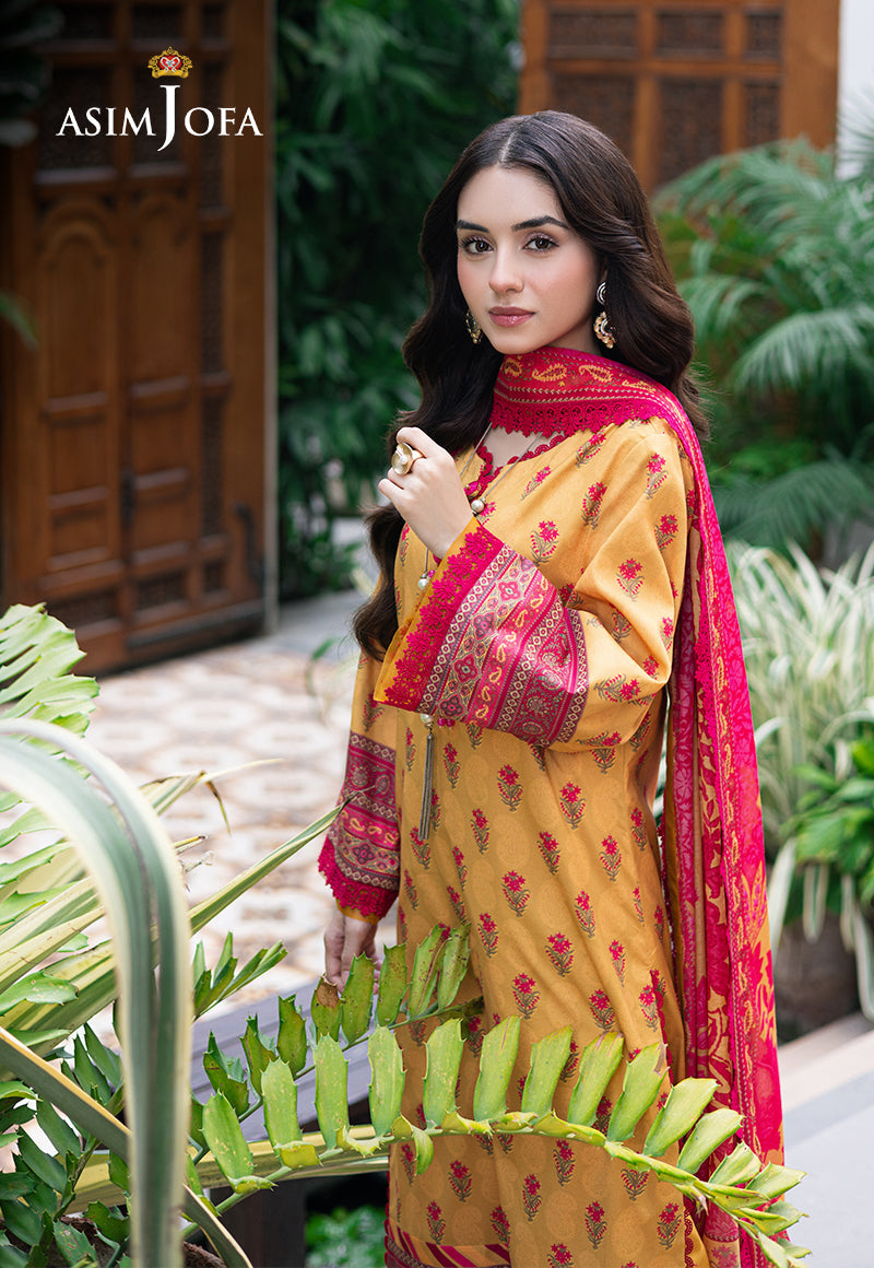 ASIM JOFA PRINTED LAWN 3 PC