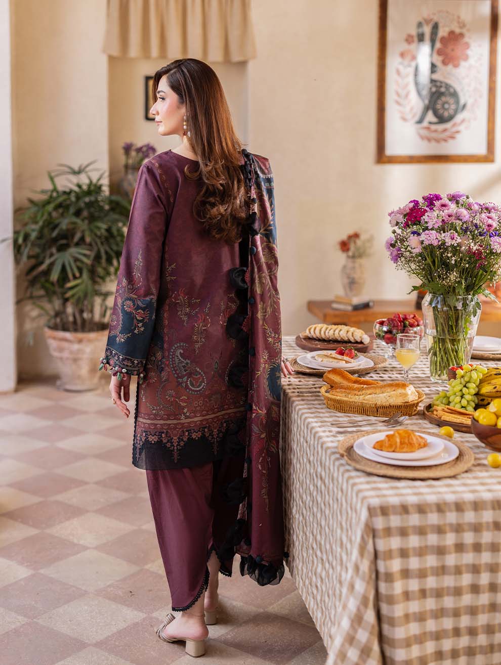 JADE URBANE Digital Printed Lawn -Unstitched