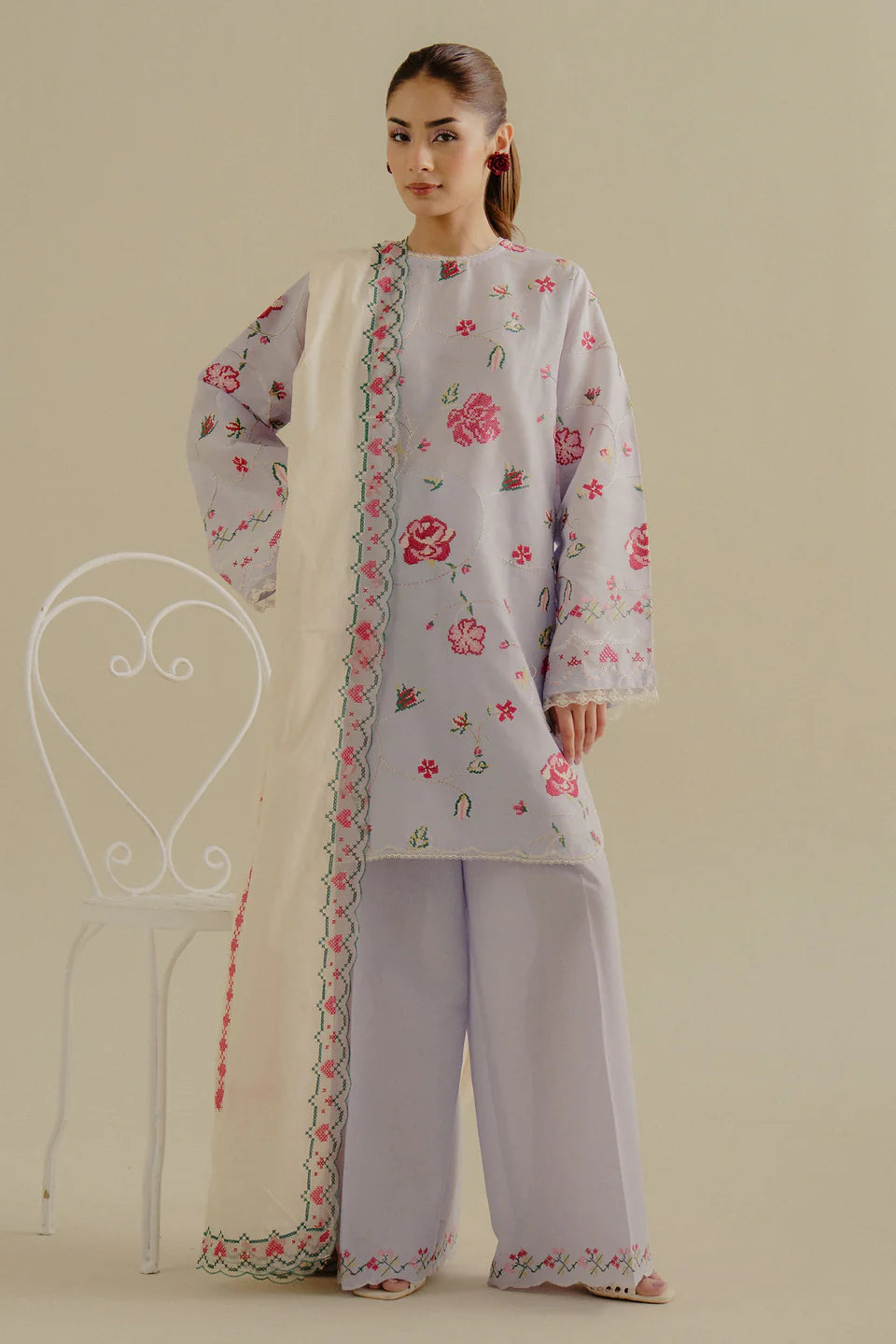 COCO Embroidered Lawn BY ZARA SHAHJAHAN