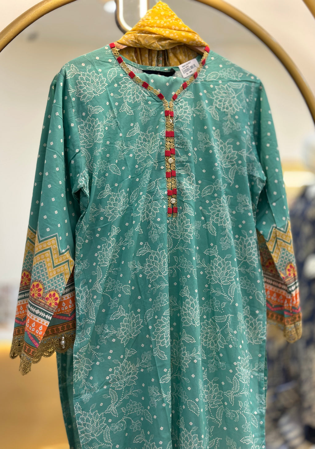 Stitched Lawn suit